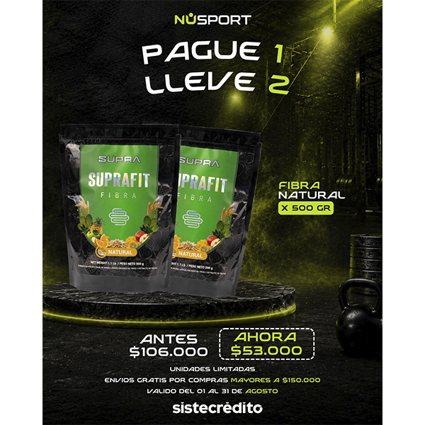 Pague 1 Lleve 2 Fibra